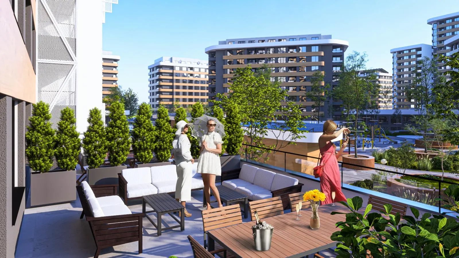 Предпродажи в новом жилом блоке Atlas 4, квартал Азимут