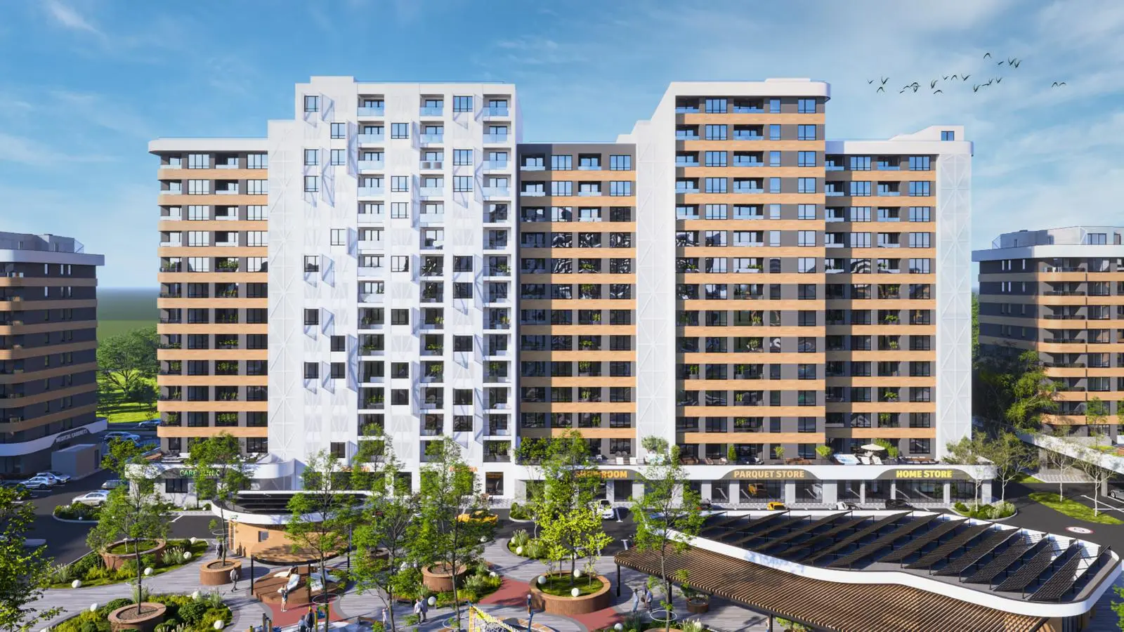 Предпродажи в новом жилом блоке Atlas 4, квартал Азимут