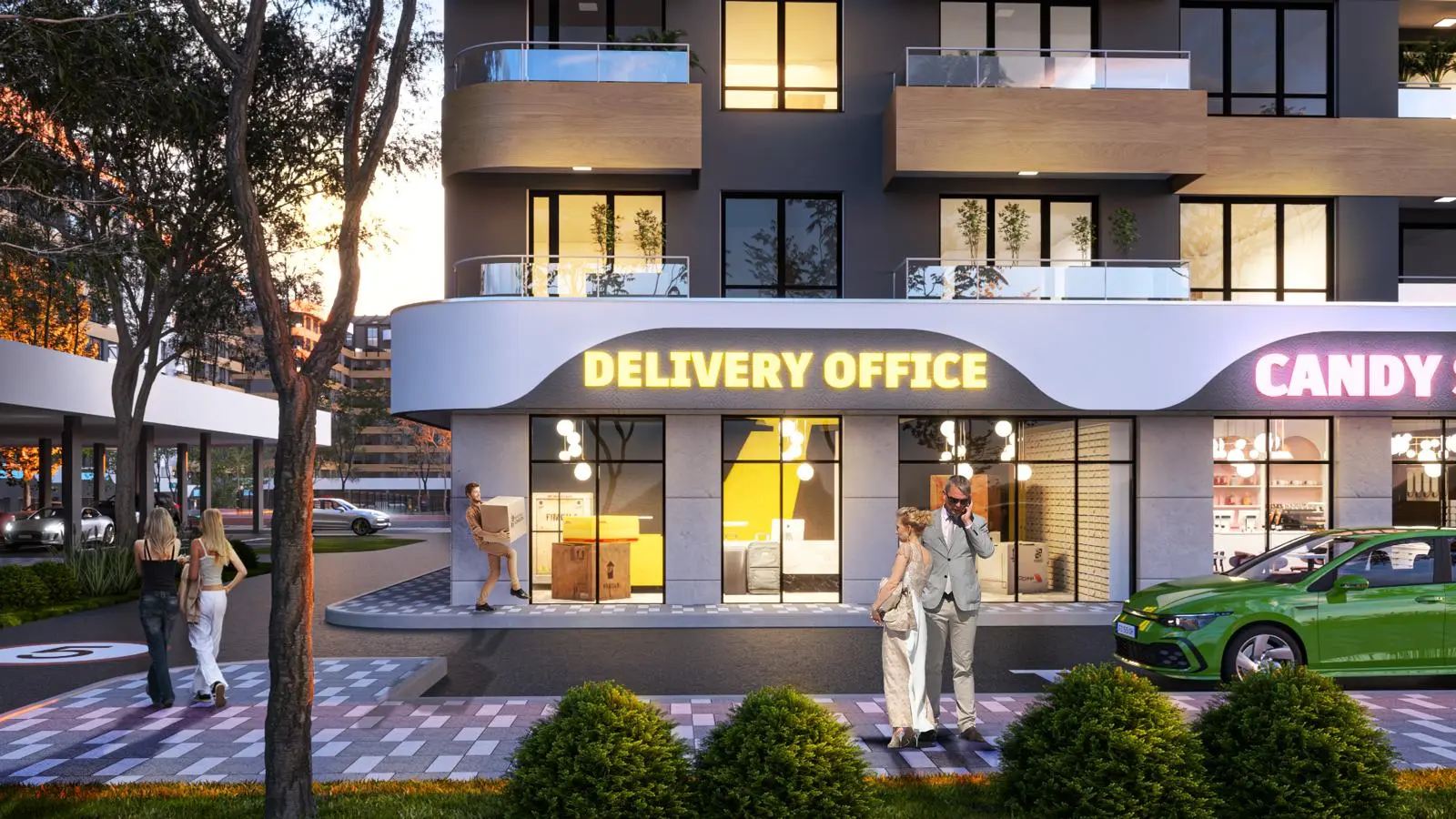 Предпродажи в новом жилом блоке Atlas 4, квартал Азимут