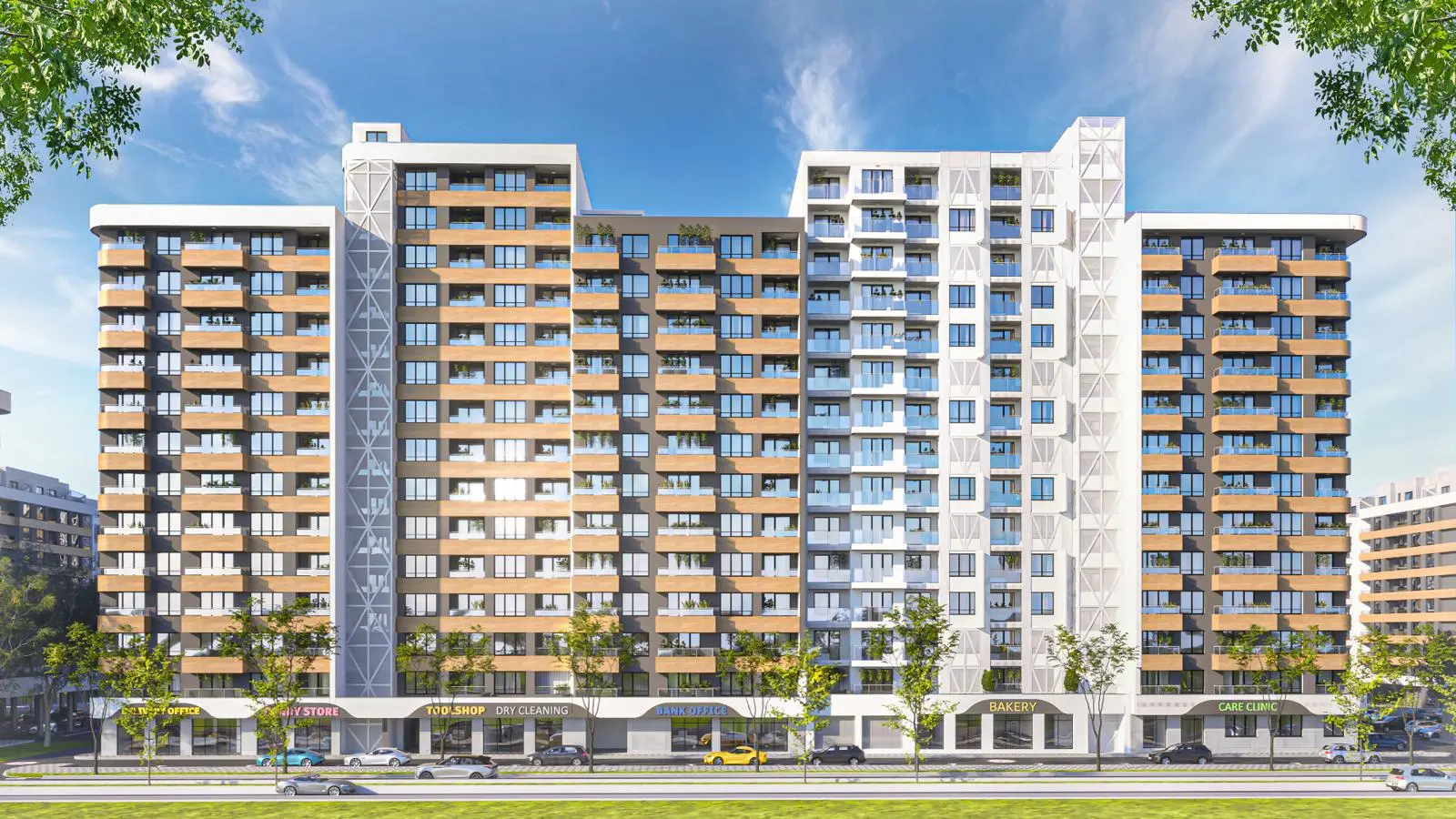 Предпродажи в новом жилом блоке Atlas 4, квартал Азимут