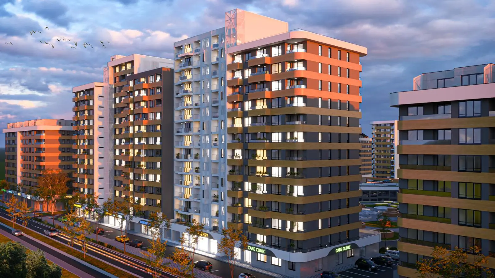 Предпродажи в новом жилом блоке Atlas 4, квартал Азимут