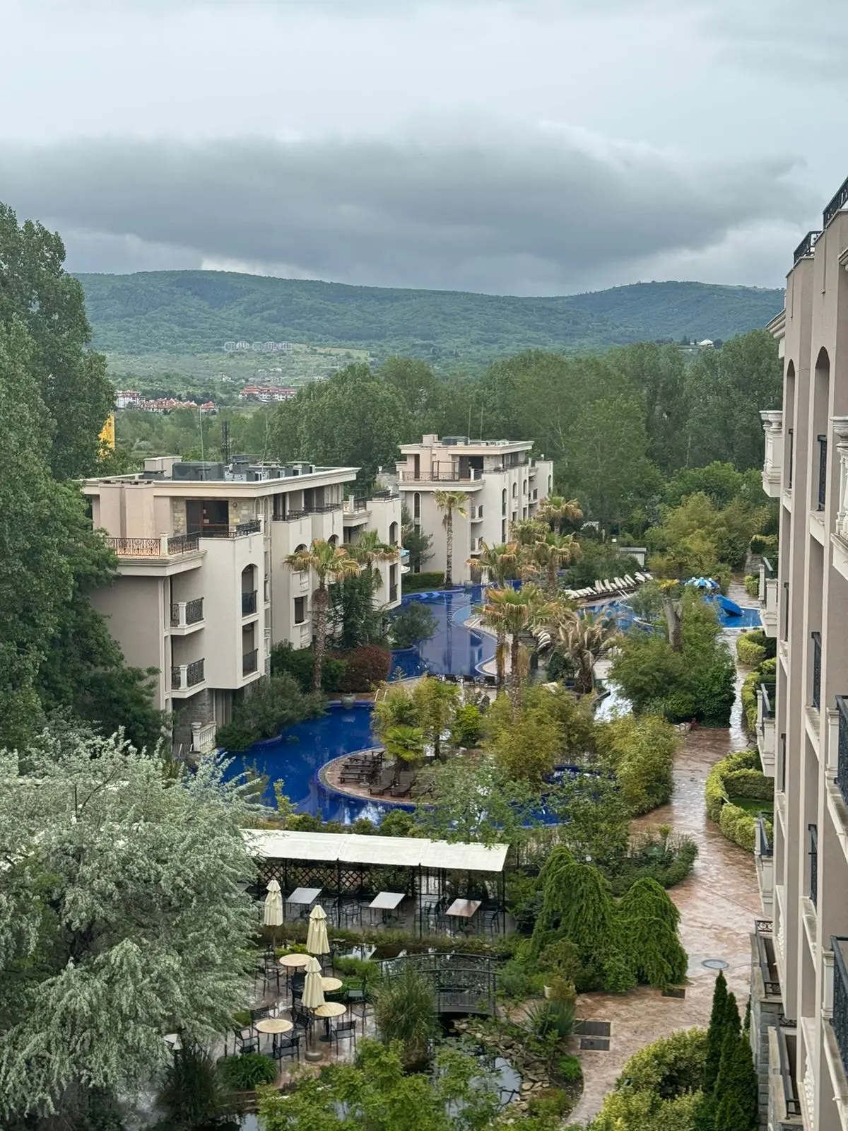 Студия в комплексе Cascadas Family Resort (блок 21)