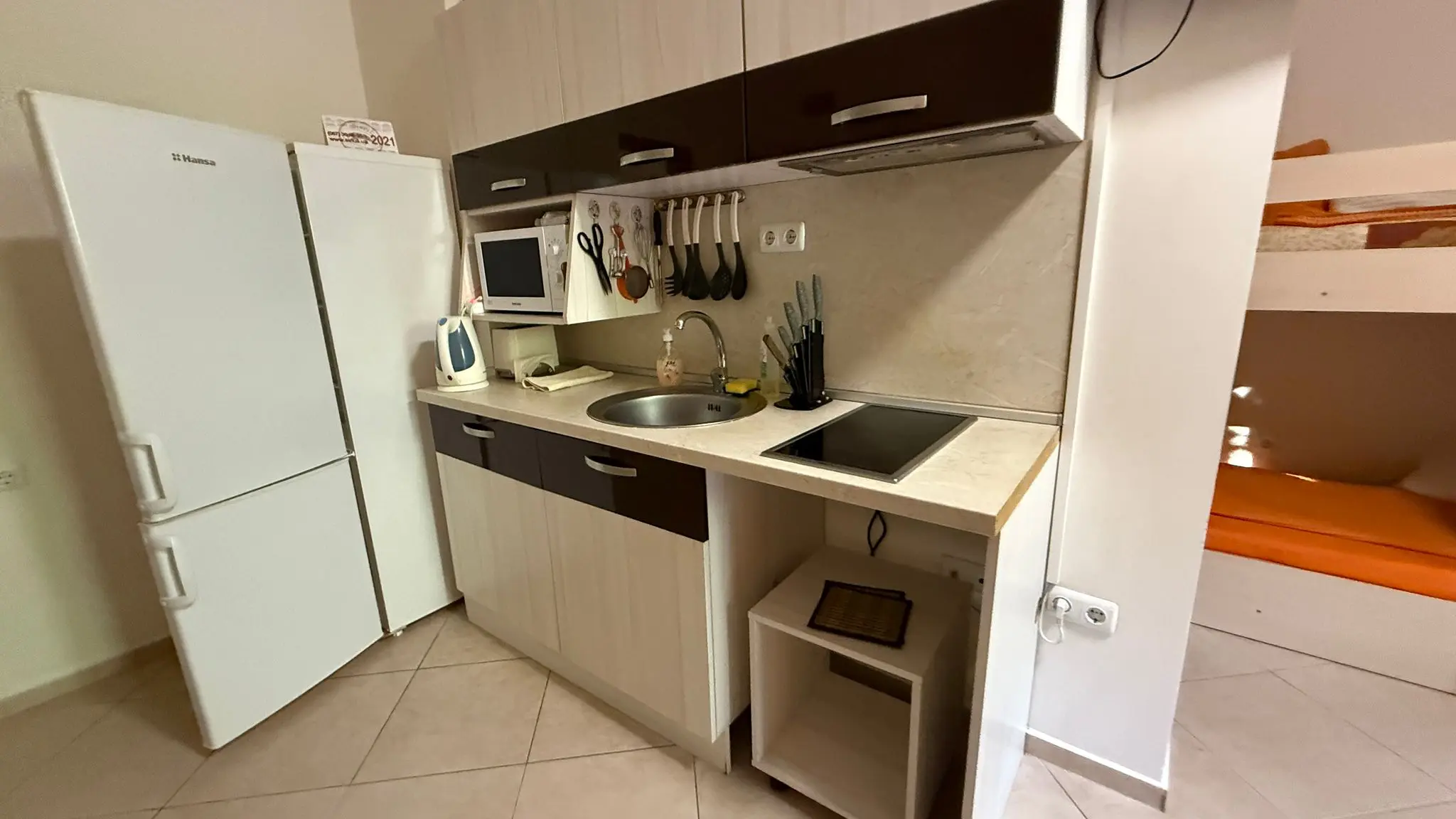 Студия в комплексе Cascadas Family Resort (блок 6)