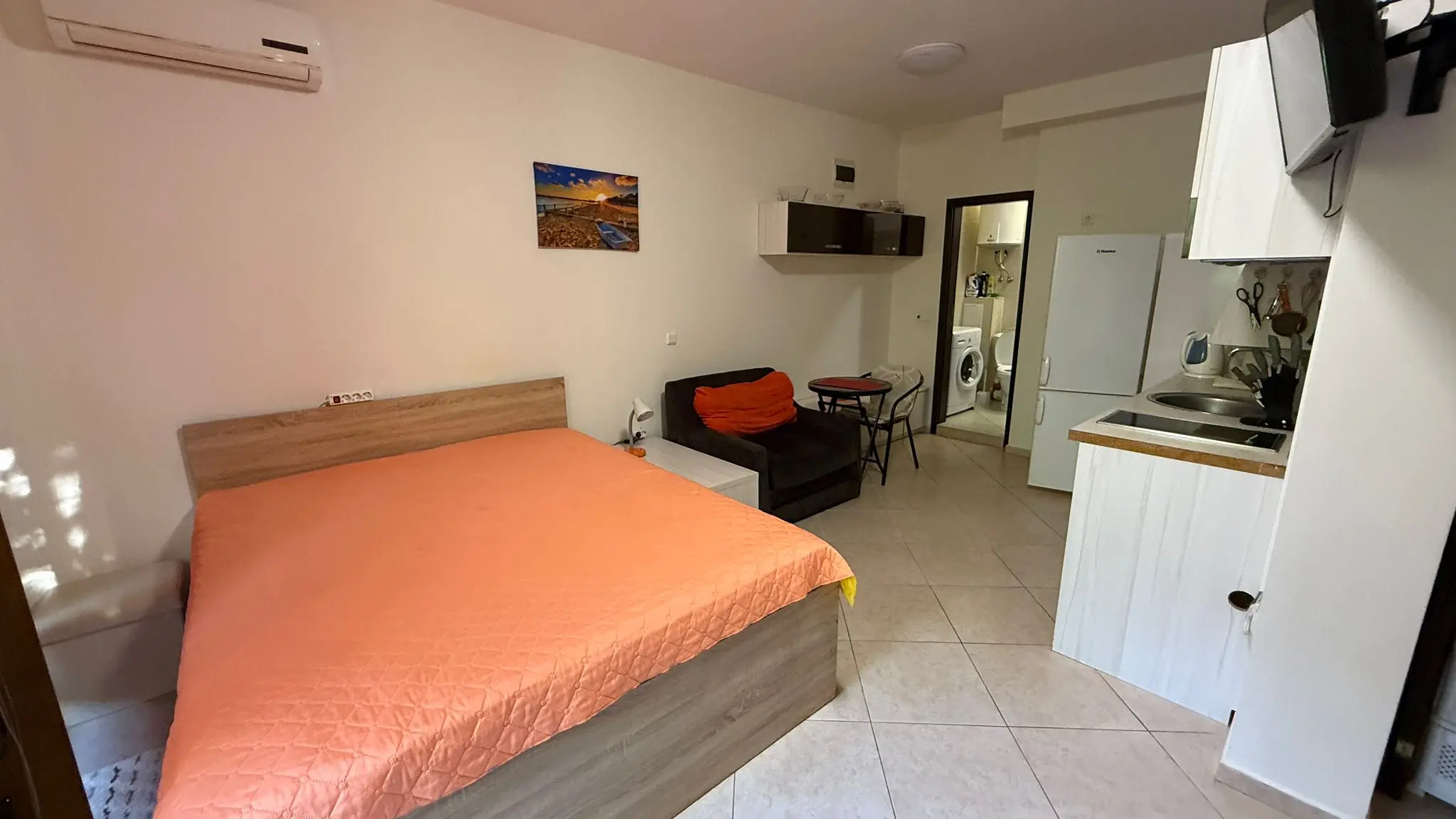 Студия в комплексе Cascadas Family Resort (блок 6)