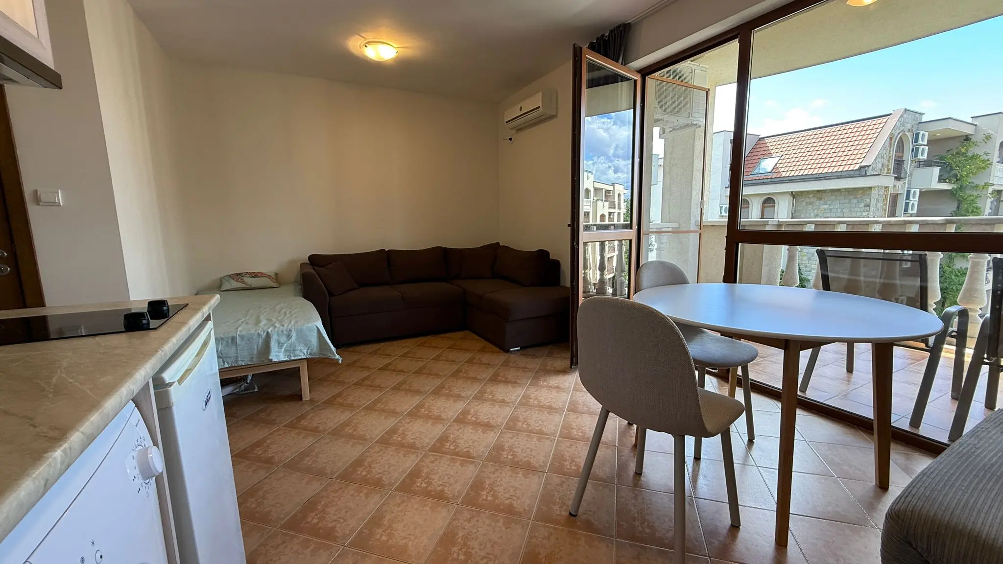 Студия в комплексе Cascadas Family Resort (блок 1)