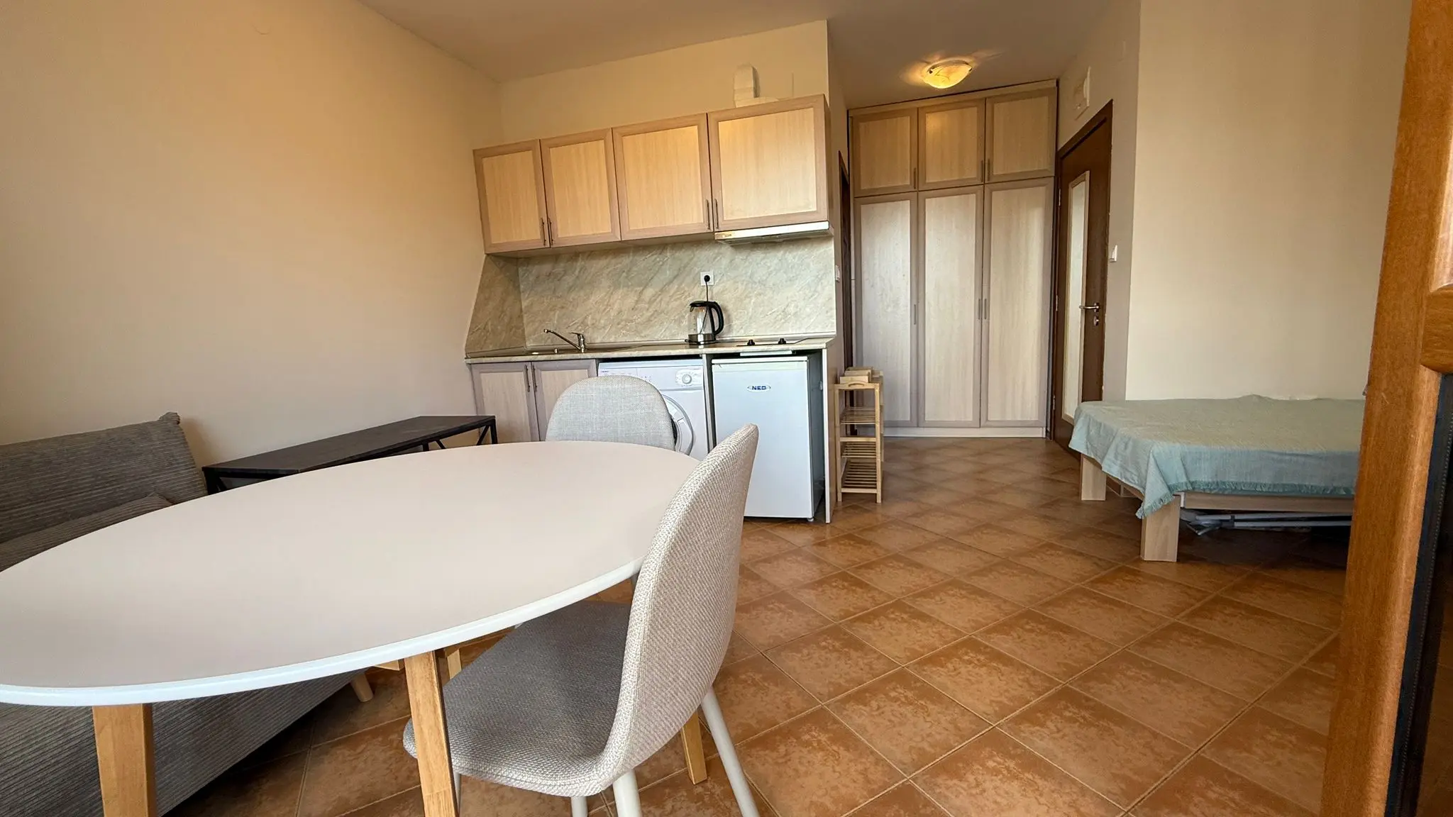 Студия в комплексе Cascadas Family Resort (блок 1)