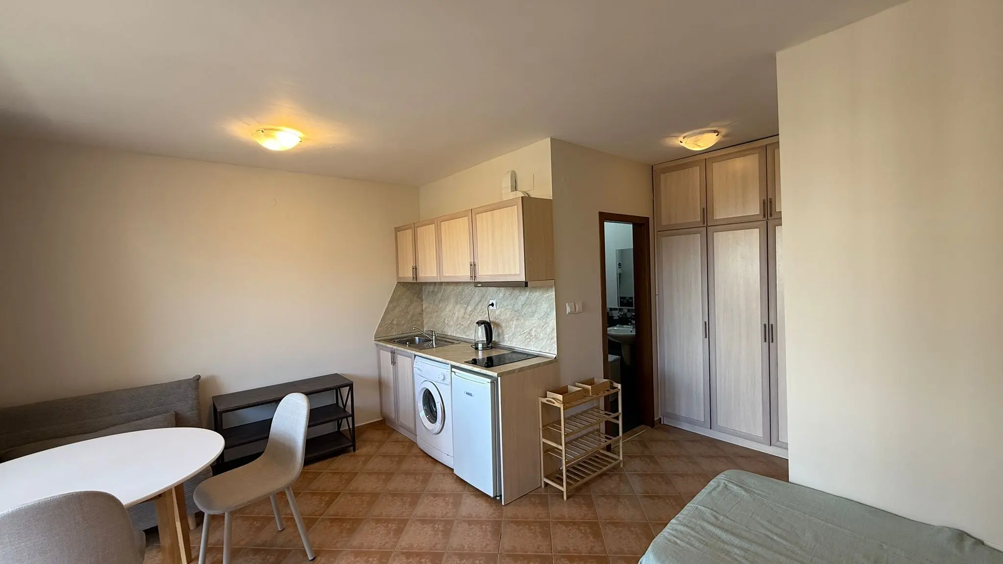 Студия в комплексе Cascadas Family Resort (блок 1)