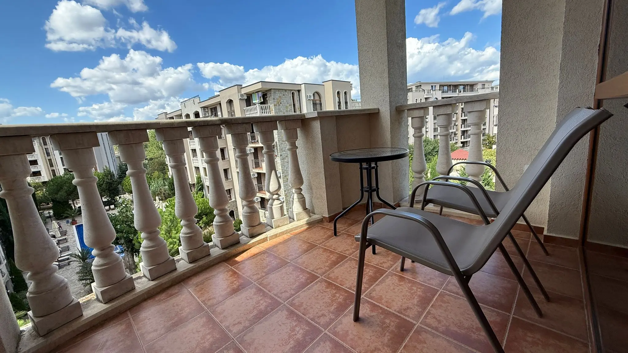 Студия в комплексе Cascadas Family Resort (блок 1)