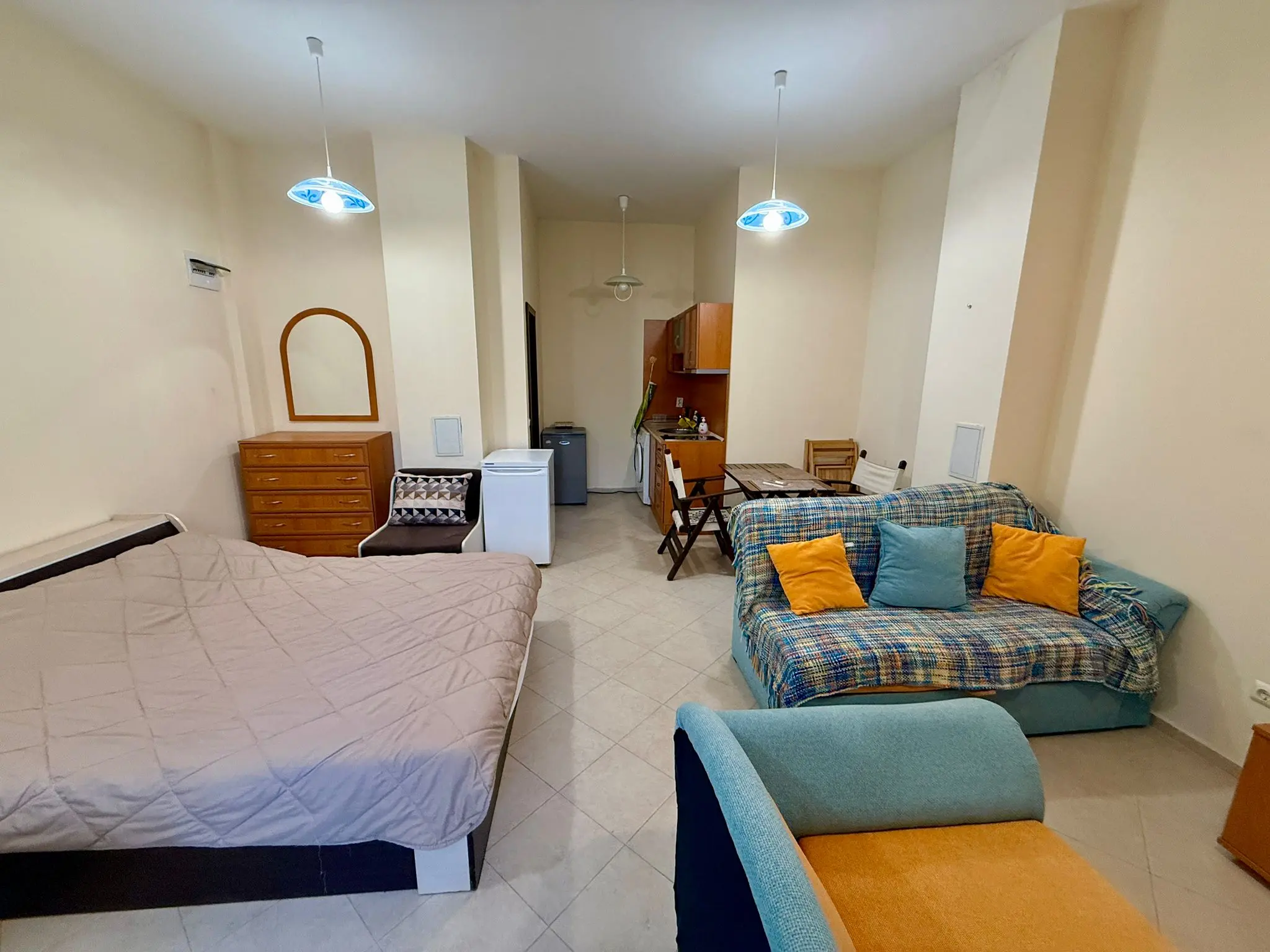 Студия в комплексе Cascadas Family Resort (блок 2)