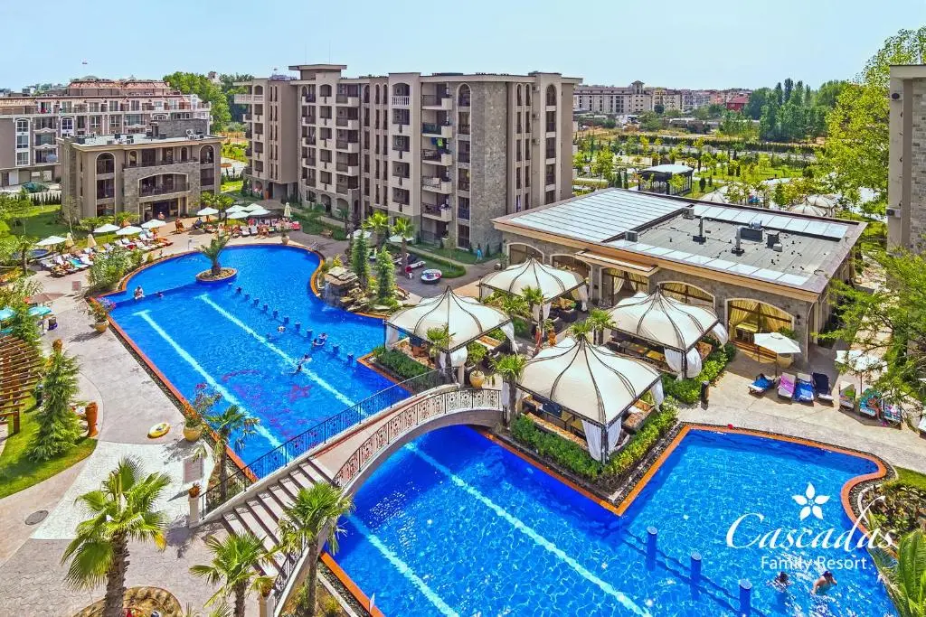 Студия в комплексе Cascadas Family Resort