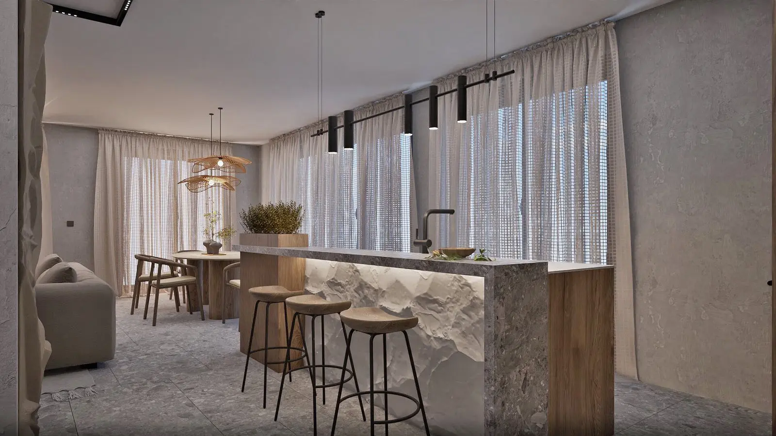 Современные таунхаусы в новом комплексе Grand Luxury Home