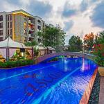 Студия в комплексе Cascadas Family Resort