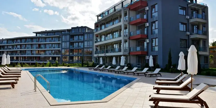 Двухкомнатная квартира в комплексе Sun Wave