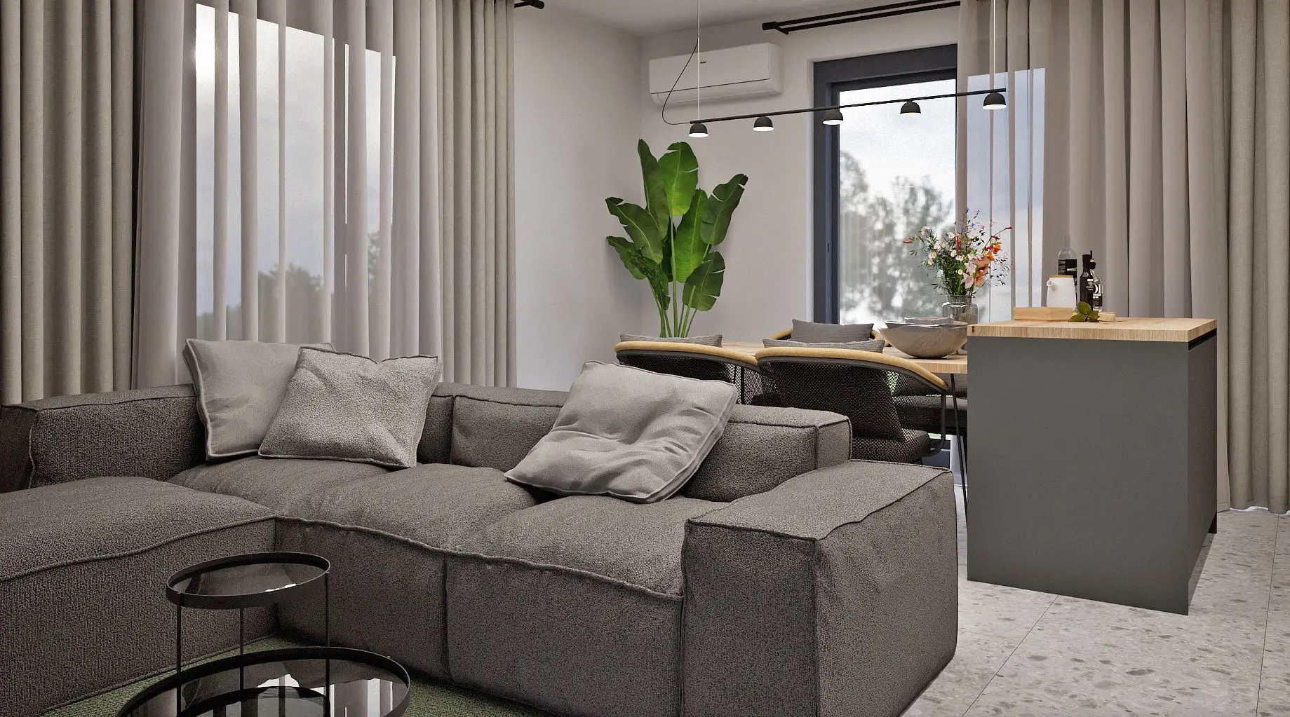 Двухэтажные дома в новом жилом комплексе Grand Townhouses