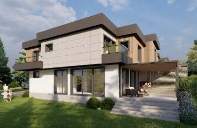 Современные таунхаусы в новом комплексе Grand Luxury Home