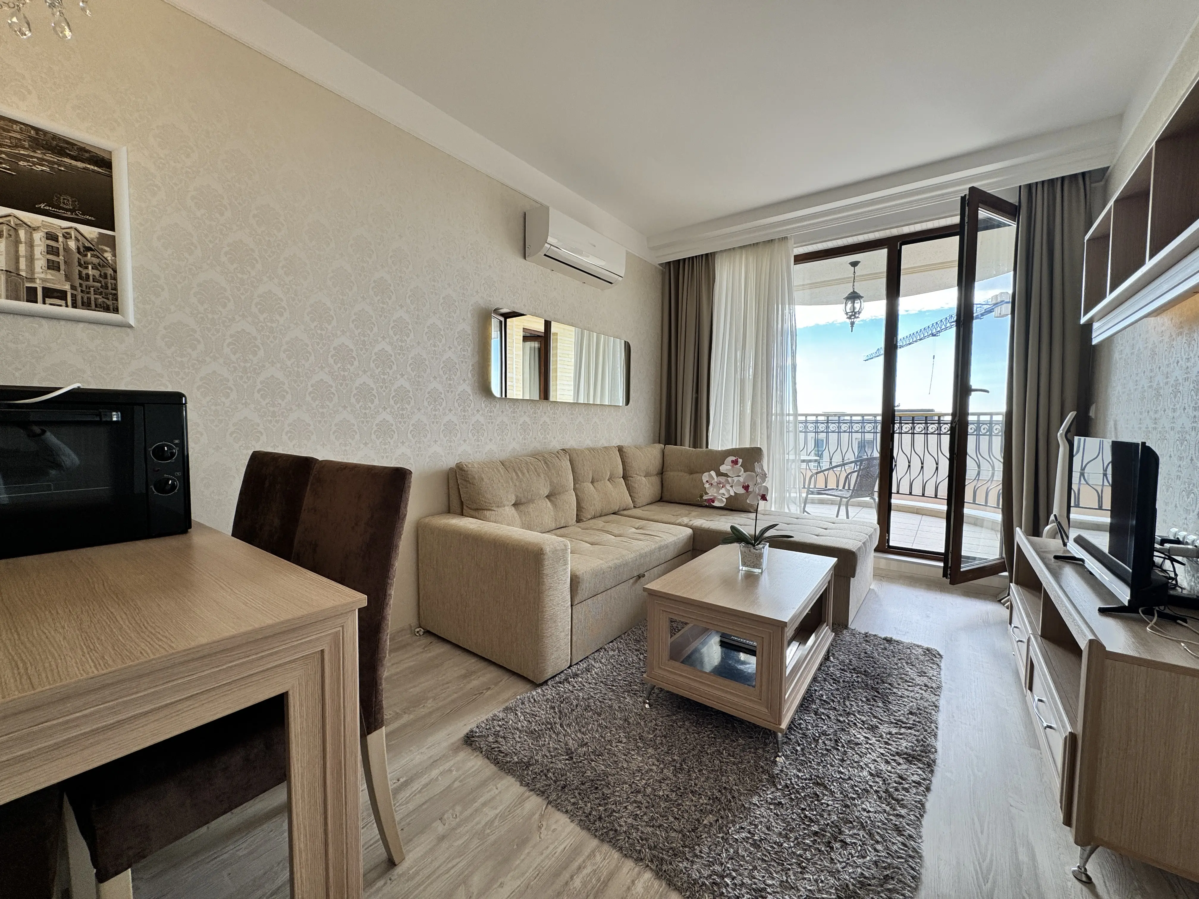 Квартира с одной спальней в Harmony Suites 20, Святой Влас — 55 м²