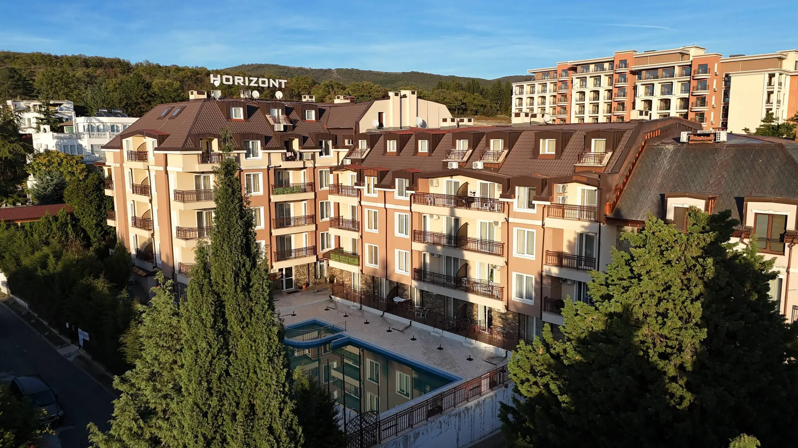 Студия в комплексе Horizont