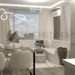 Двухкомнатная квартира в квартале Азимут