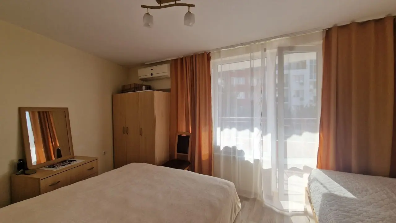 Тристаен апартамент в Panorama Fort Beach — 99 м², първи етаж