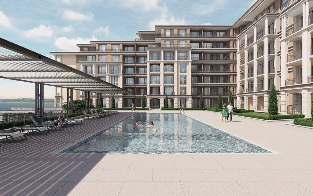 Двухкомнатная квартира в комплексе Green Fort Suites (рассрочка)