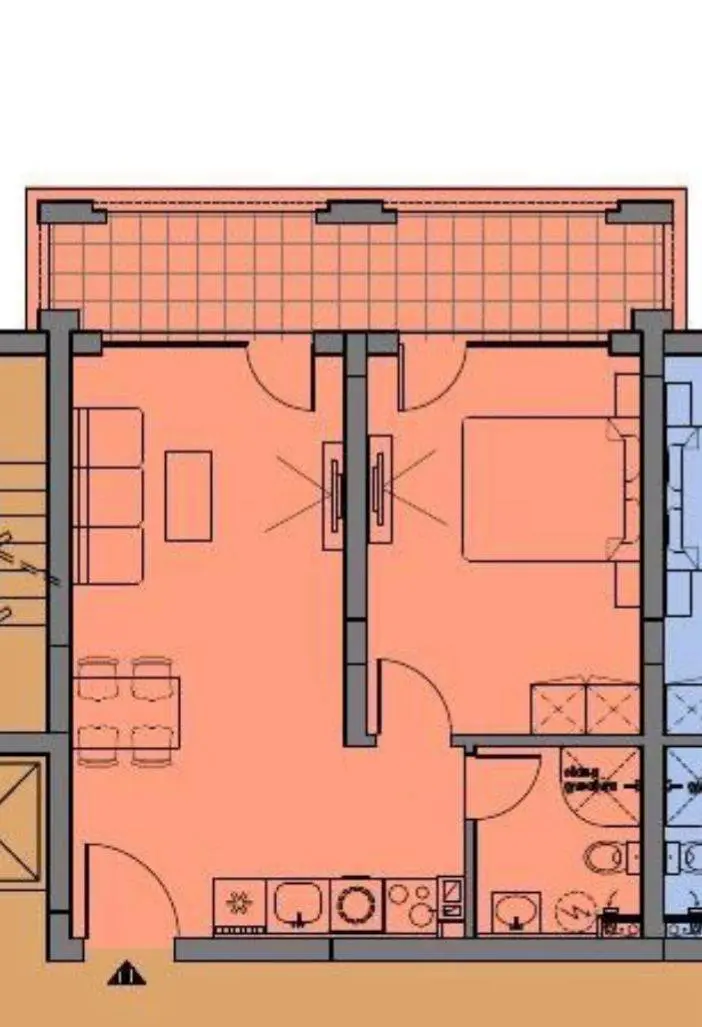 Двухкомнатная квартира в комплексе Green Fort Suites (рассрочка)