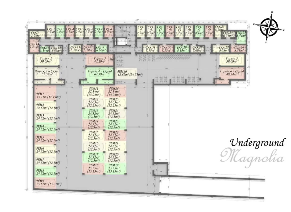 Подземный этаж