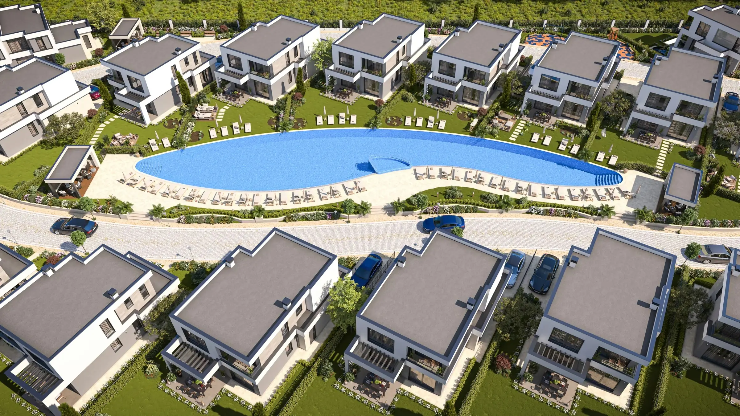 Проектная визуализация: Дом D9 в Victoria Royal Park — три спальни, участок 249,39 м²