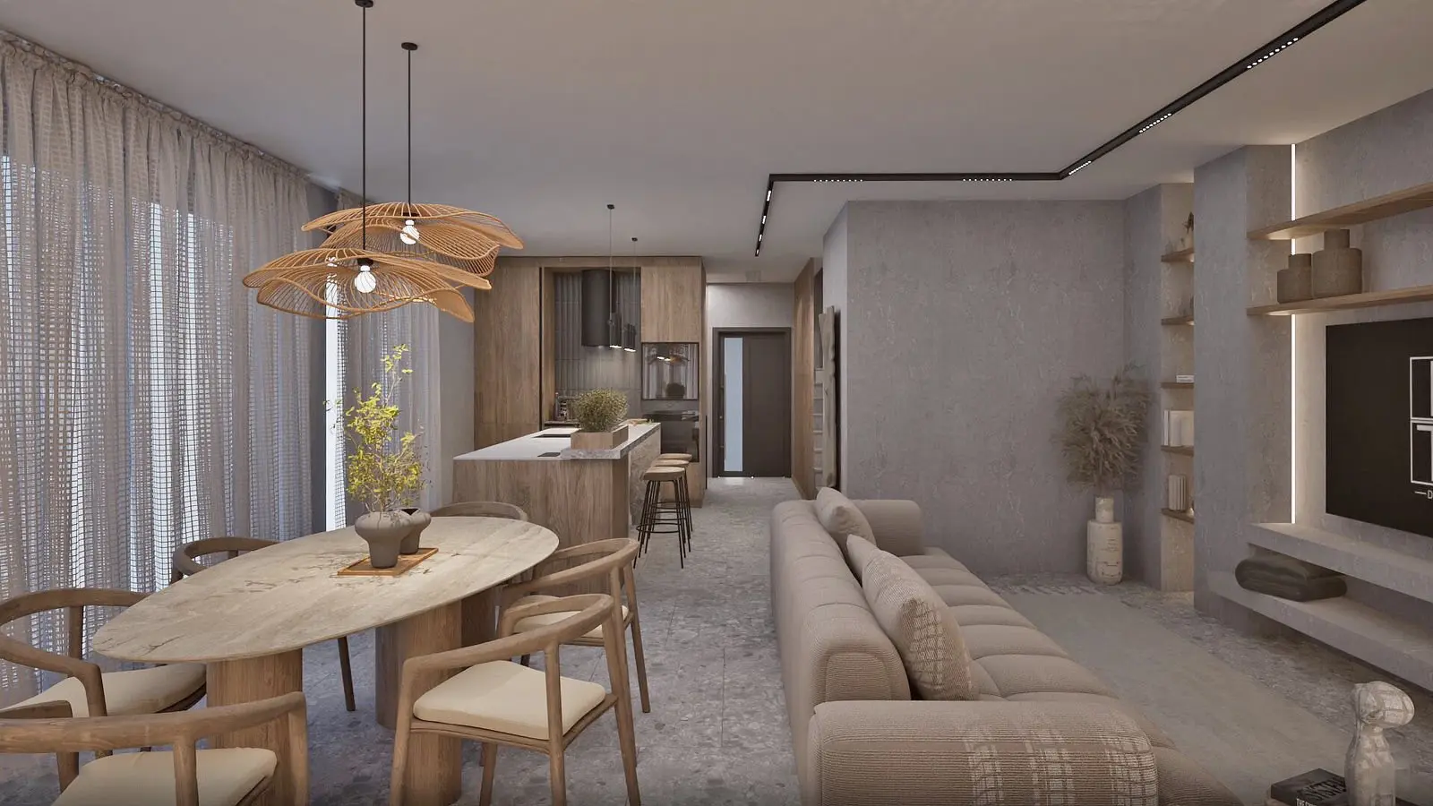 Современные таунхаусы в новом комплексе Grand Luxury Home